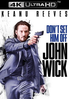 Cover - John Wick 4K Ultra HD + Blu-Ray