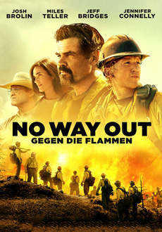 Cover - No Way Out - Gegen die Flammen